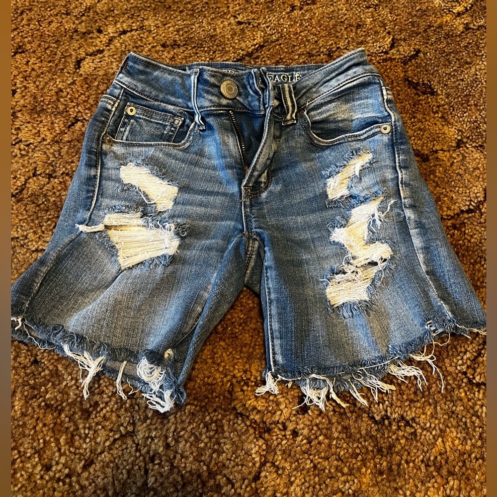 American eagle midi shorts. 00 - XXS